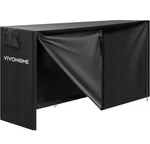 6FT Waterproof Firewood Log Rack Cover 600D Oxford W/ Zipper Hook Loop Tape. Fixed Price $31.99.