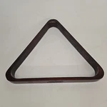 American Heritage Billiards Dark Brown Wood Pool Table Ball Rack. Fixed Price $19.79.