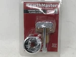 Hearthmaster 1/2" Straight Gas Ball Valve Kit Chrome Plated Flange & Key 954-PK1. Fixed Price $15.35.