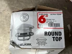Selkirk Metalbestos 6IN. Stainless Steel Round Top 6T-CT Parts. Fixed Price $40.00.