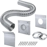Pellet Stove Fresh Air Intake Kit 2" X 60" Outside Cold For St.... Fixed Price $38.55.