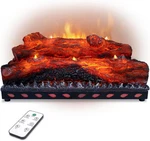 Usb-powered Led Electric Fireplace Logs With Remote Control Realistic Decor. Fixed Price $149.99.