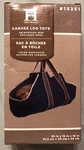 Open Hearth Panacea Black Canvas Log Tote Reinforced Web Enclosed Ends. Fixed Price $15.99.