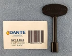 Dante 3" Gas Valve Key Flat Black 1/4" 5/16" Stem NKY-3.FB.B. Fixed Price $6.99.