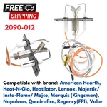 Replacement Natural Gas Pilot For Heatilator Heat-n-glo Quadrafire Fireplaces. Fixed Price $66.05.