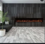 Modern Flames LFV2-120/15-SH 120" Landscape Fullview Linear Electric Fireplace. Fixed Price $5399.00.
