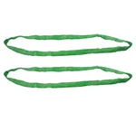 (2 Pack) Round Sling 10' Green 5300# Vertical 4200 Choker 10600 Basket. Fixed Price $51.29.