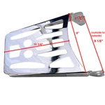 Luggage Rack - Suzuki VL800 VL1500 C50 M50 C90 (1" Mounting Hole Spacing). Fixed Price $64.00.