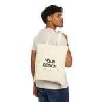 Your Design Canvas Tote Bag Custom Printed Cotton. Fixed Price $24.95.
