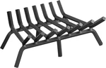 Fireplace Grate 24 Inch Solid Steel Heavy Duty Firewood Log Burning Rack Fire.... Fixed Price $109.99.