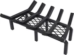 17 Fireplace Grate With Ember Retainer,cast Iron Inch, Black. Fixed Price $71.86.