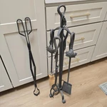 Minuteman Maple Leaf Fireplace Tool Set. Fixed Price $172.50.