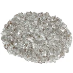 1/4 In. Premium Reflective Clear Fire Glass - 10 Lb. Bag Pit Mod.... Fixed Price $49.07.