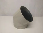 Enamel Stovepipe 6" X 45 Elbow 3642 Sand Vermont Castings Flue. Fixed Price $212.00.