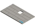 Replacement Englander Fiber Board Baffle Series AC13CFB 2400A. Fixed Price $83.53.