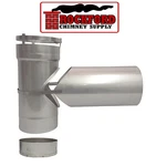Chimney Liner 6 In. Tee & Cap With Clean And 10 Snout Rock-flex. Fixed Price $134.99.