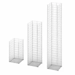 Gabion Basket Set Wall Cage Stone 3 Piece Galvanized Wire Vidaxl. Fixed Price $62.99.