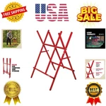 Steel Log Horse, Foldable & Adjustable Sawbuck, 10 Inch Capacity, Fol.... Fixed Price $111.19.