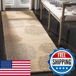 Safavieh Soho Collection Runner Rug - 26 X 8 Beige Multi Handmade Wool Ideal. Fixed Price $158.68.