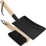 Ash Shovel And Brush Set - Fireplace Tools Hearth Indoor Outdoor Modern F.... Fixed Price $28.99.