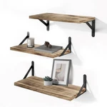 Wood Floating Shelves For Bedroom Living Wall Decoration Organizer Storage. Fixed Price $28.29.