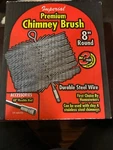Imperial Premium Chimney Cleaning Brush 8" Round Steel Wire New! BR0184. Fixed Price $14.99.