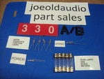 Harman Kardon 330A/B Complete Replacement Incandescent Lamp Kit & Heat Shrink.. Fixed Price $22.99.