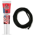 Midwest Hearth Gasket Kit 3427 3/16" Door Glass For Vermont Black. Fixed Price $42.99.