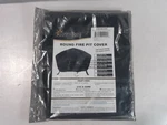 Sunnydaze Decor 36" Round Fire Pit Cover FI-3612BLK-INV Black. Fixed Price $18.99.