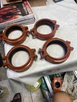 Rigid Grooved Coupling Angle Pad Fire Connector 2401 Sci 223 S5LR Lot #3. Fixed Price $95.00.