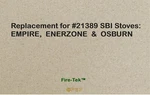 Enerzone Osburn Empire PP2602 Wood Stove Baffle Board Sbi # 21389. Fixed Price $89.95.