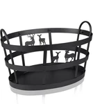 Minuteman International Shaker Log Bin Basket W/handles S11. Fixed Price $63.99.