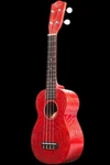 Ohana Model SK-15W Rd Red Soprano Size All Willow Wood Ukulele Free Gig Bag. Fixed Price $99.99.