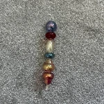 Nwot Egyptian Blown Glass Ornament Multicolor 11 1/2 From Corning Shop. Fixed Price $19.00.