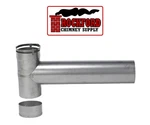 6 In. Chimney Liner Tee With Clean Cap And 22 Snout Rock-flex. Fixed Price $243.99.