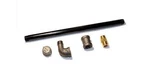 Hpc Fire Straight Black Steel Gas Log Lighter Kit, 17IN., Natural. Fixed Price $62.50.