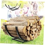 Fireplace Holder: Firewood Storage Shelves For Yard Patio Garden 28-INCH. Fixed Price $58.93.