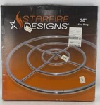 Starfire 30" Stainless Steel Ring Burner, Propane 304 Outdoor 175K Btu. Fixed Price $79.00.
