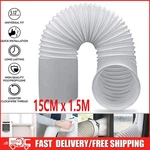 Portable Air Conditioner Hose Pipe Window Exhaust Tube Flexible Drain. Fixed Price $22.99.