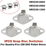 For Quadra-fire Classic Bay CB1200 Snap Disc Switch Kit SRV230-0060,SRV230-1290. Fixed Price $25.19.