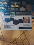 Set Of Shelter Logic Firewood 2WAY Adjustable Abs Plastic Bracket Lumber Racks. Fixed Price $33.99.