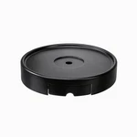 Mainstays 11 Inch Round Resin Black Plant Caddy With 4 Wheels. Fixed Price $14.80.