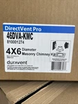 Duravent Directvent Pro Masonry Chimney Conversion Kit #46DVA-KMC. Fixed Price $264.80.