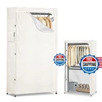 Alickwang Heavy Duty 600D Waterproof Clothing Rack Cover White 47.2W X 17.7D 8. Fixed Price $78.40.