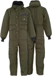 Refrigiwear Iron-tuff Insulated Coveralls With Hood -50 Rated- Sage 5X-LARGE. Fixed Price $240.00.