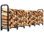 Firewood Rack Outdoor Adjustable Length (2.6-8FT), Holds 1/2 Face Cord. Fixed Price $237.12.