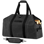 Bonthee Firewood Carrier Bag Waxed Canvas Waterproof Extra Large Log .... Fixed Price $48.42.