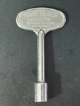 Blue Flame 3 Inch Fireplace Key - Chrome Used. Fixed Price $7.99.