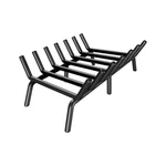 Fireplace Grate 27 Inch Bar Log Heavy Duty Solid Steel Indo.... Fixed Price $83.77.