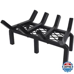 14" Cast Iron Fireplace Grate With Ember Retainer - Heavy Duty. Fixed Price $52.59.